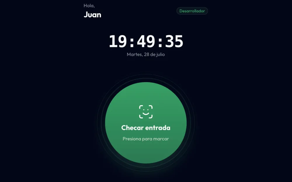Reloj Checador Inteligente