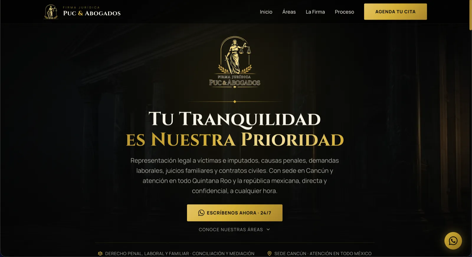 Captura de Puc & Abogados